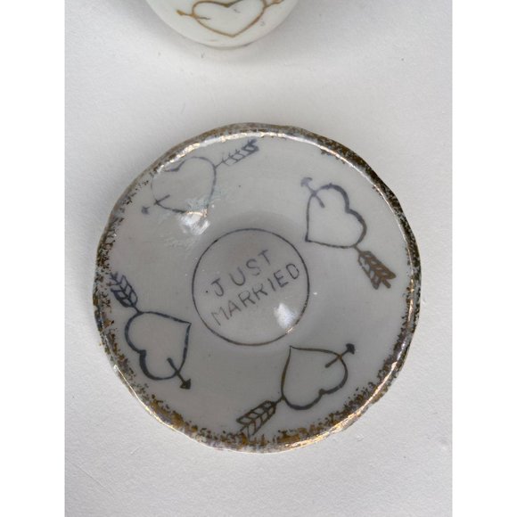Miniature Just Married Made in Japan Cup and Sauce - Picture 8 of 16